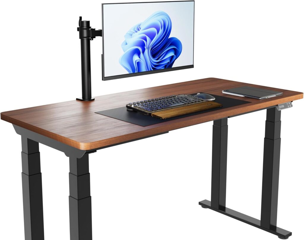 5 Best Electric Standing Desks Of 2026: In-Depth Reviews & Buyer’s Guide amazon basics single computer monitor stand