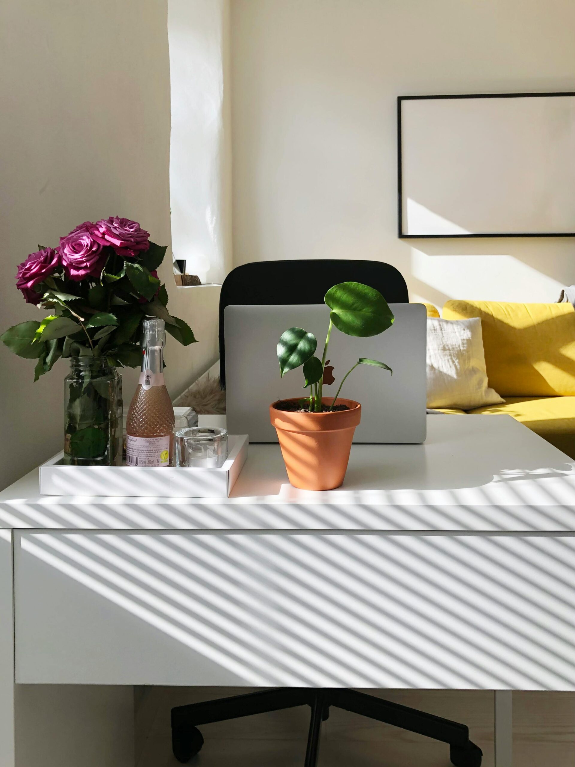 Budget home office setup
