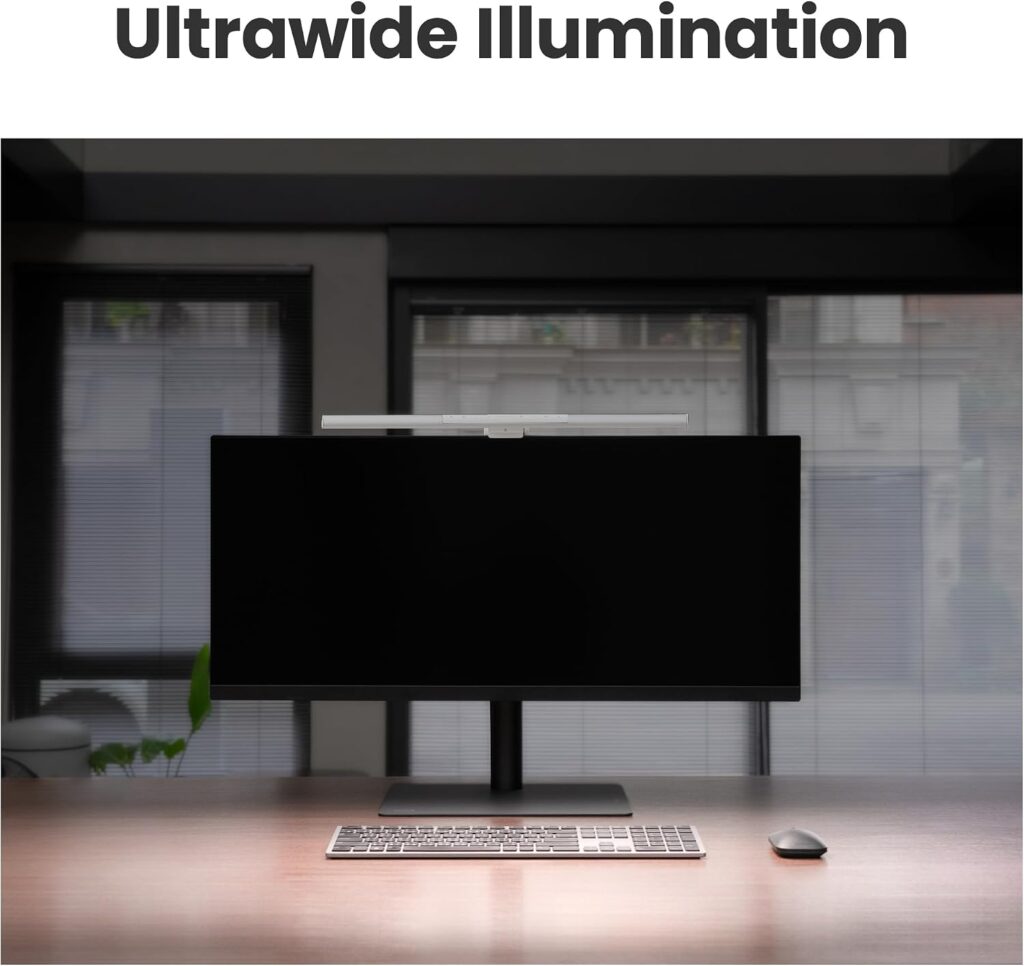 BenQ ScreenBar Pro black monitor light bar