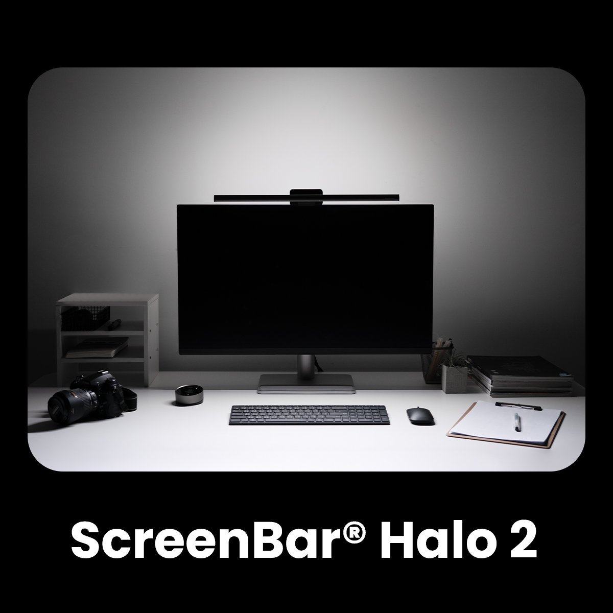 Best Monitor Light Bar (2026): Glare-Free Desk Picks BenQ ScreenBar Halo 2 monitor light bar with wireless controller